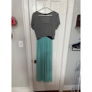 Espresso maxi dress